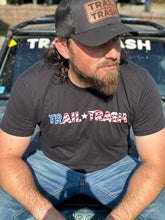 Load image into Gallery viewer, American Flag Trail Trash Premium T's